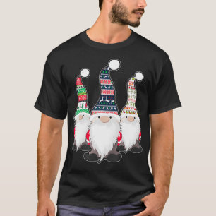 Camiseta 3 nórdicos Gnomes Navidades suecos Nisse Tomte Pa