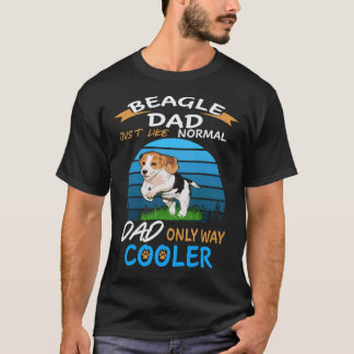 Camiseta 3 Papá - Beagle Papá Beagle Más Fresco