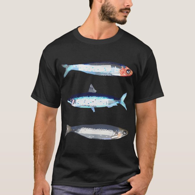 Camiseta 3 peces (Anverso)