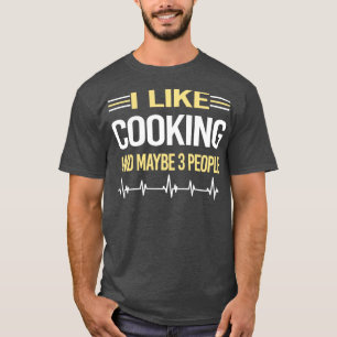 Camiseta 3 personas cocinando