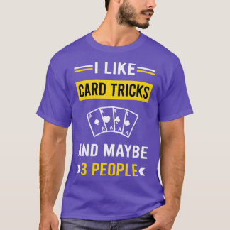 Camiseta 3 personas de trucos de manipulación
