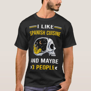 Camiseta 3 personas España Cocina española