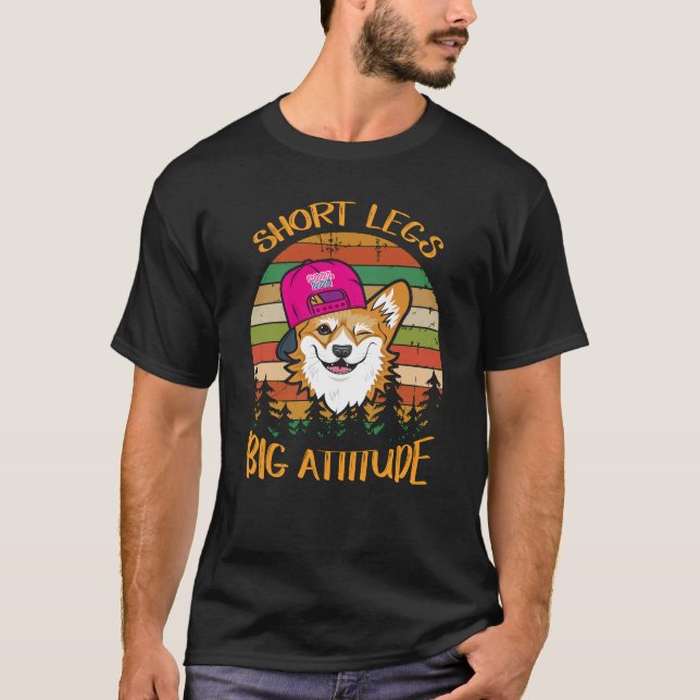 Camiseta 3 Piernas Cortas Gran Actitud (Anverso)