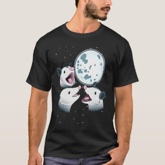 Camiseta 3 Possums Oposum Moon 3 Amortiguamiento En La Luna