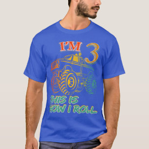 Camiseta 3 Regalos de cumpleaños, tengo 3 años, así es como