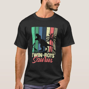 Camiseta 3 Rex Twin-Boys Saurus Family Dinosaur Twin-Boyssa