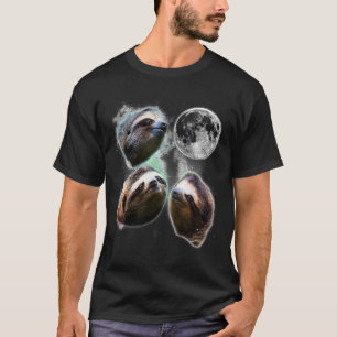 Camiseta 3 Sloon Moon Tres Lobos Moon Divertida Parodia
