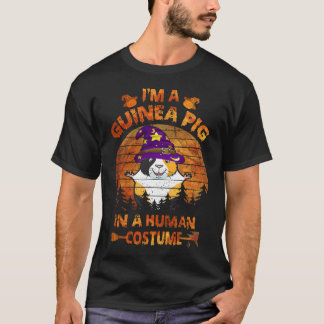 Camiseta 3 Soy un conejillo de indias con un disfraz de hum
