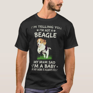 Camiseta 3 Te digo que no soy un Beagle