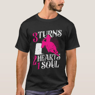 Camiseta 3 Turnas 2 Corazones 1 Carreras Soul Rodeo Barrel