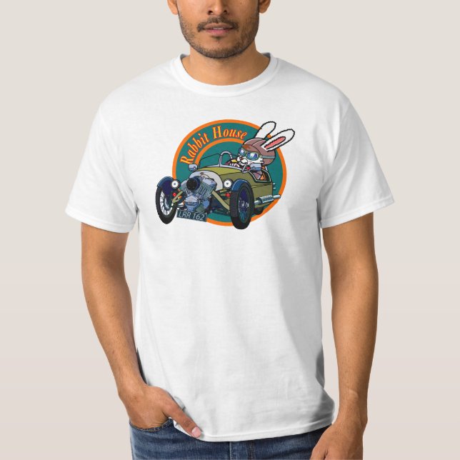 Camiseta 3 Wheeler - 白 (Anverso)