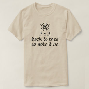 Camiseta 3 x 3 DE VUELTA AL MODO DE QUE SEA