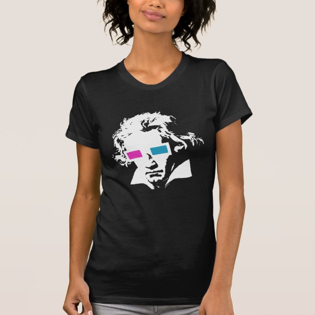 Camiseta 3D Beethoven (Anverso)