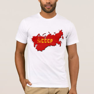 Camiseta 3D CCCP (mapa)