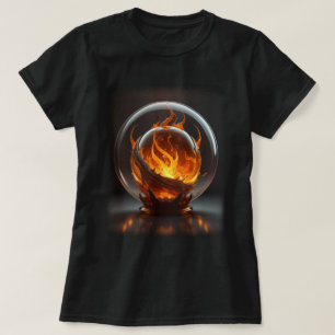 Camiseta 3d en vidrio profundo interior