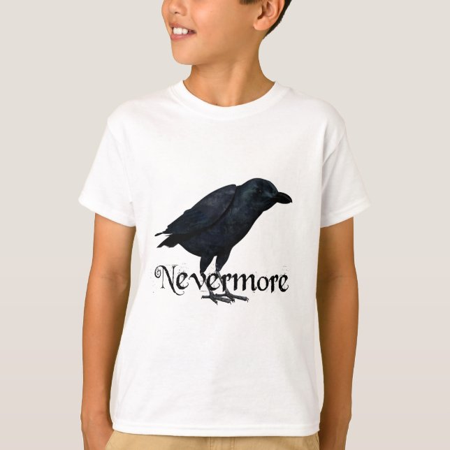 Camiseta 3D Nevermore Raven (Anverso)