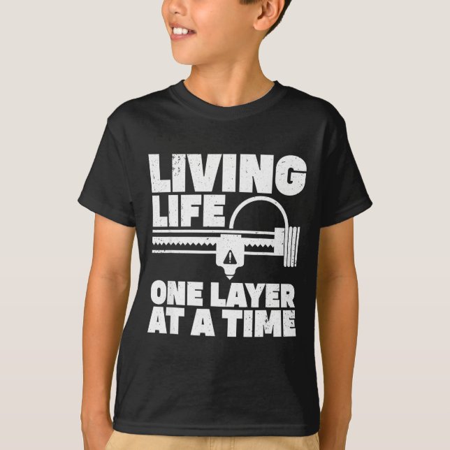 Camiseta 3d Printing Art For Men Women 3d Printer Lover 3d  (Anverso)