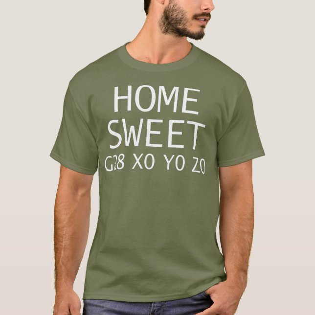 Camiseta 3D Printing  CNC Machinist  HOME SWEET G28 X0 Y0 (Anverso)