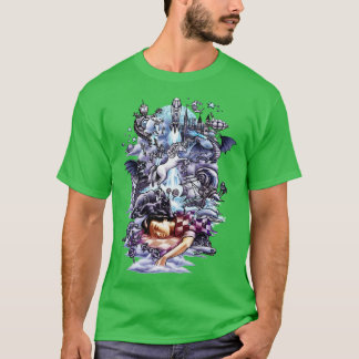 Camiseta 3D Sueño Sin Efecto 3D