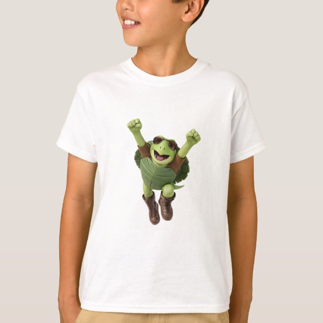 Camiseta 3D Torin Base Green Shell (Anverso)