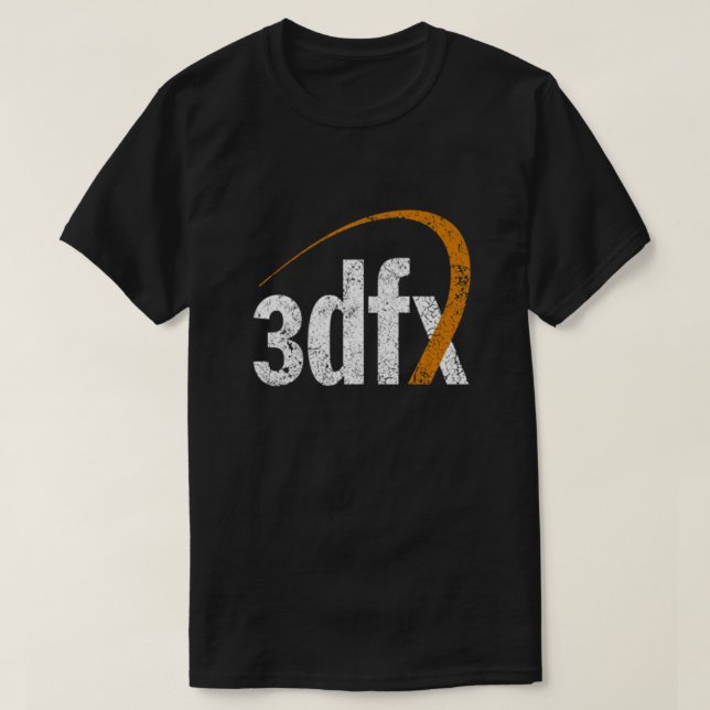 Camiseta 3DFX Faded Classic  (Diseño del anverso)