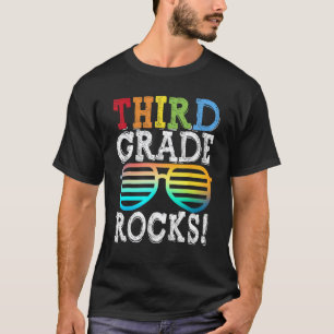 Camiseta 3er Grado Rocks Tercio de Tercer Grado Regreso a l