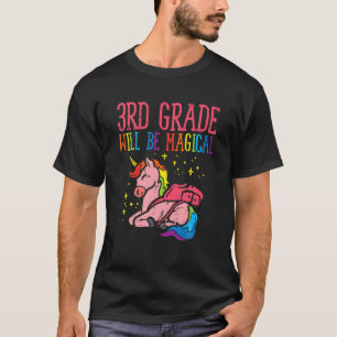 Camiseta 3er Grado Tercer Día Mágico De La Escuela De Unico