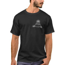 3MF Triángulo Iluminado Tee Negro