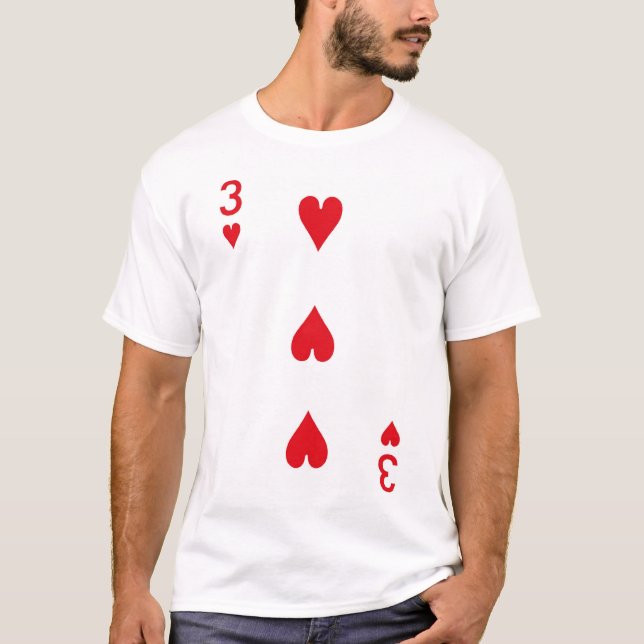 Camiseta 3ofHearts (Anverso)