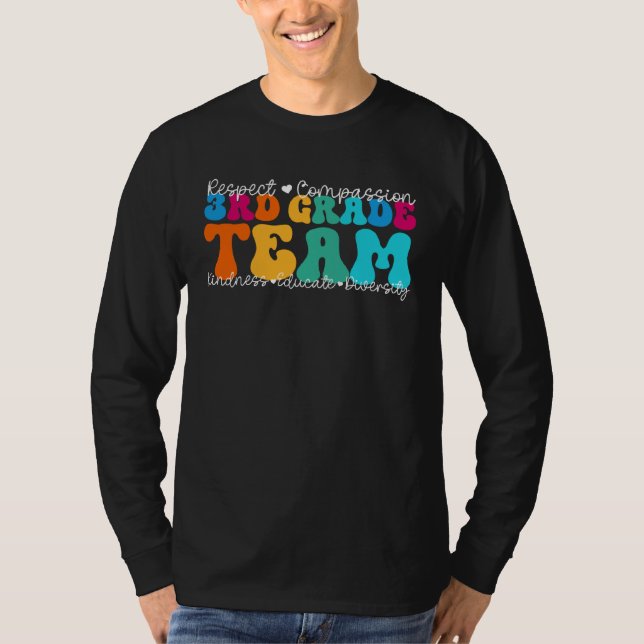Camiseta 3rd Grade Team Appreciation Week Back to School (Anverso)