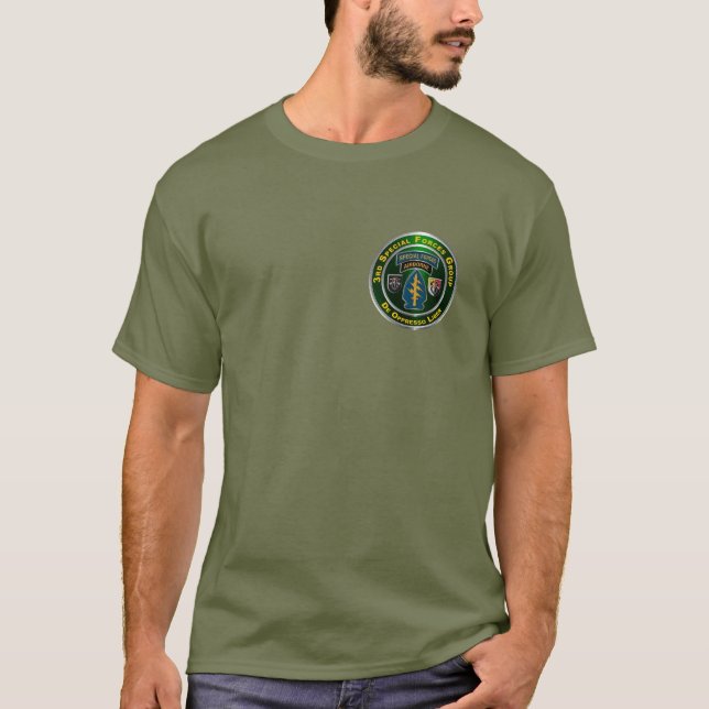 Camiseta 3rd Special Forces Group Airborne (Anverso)