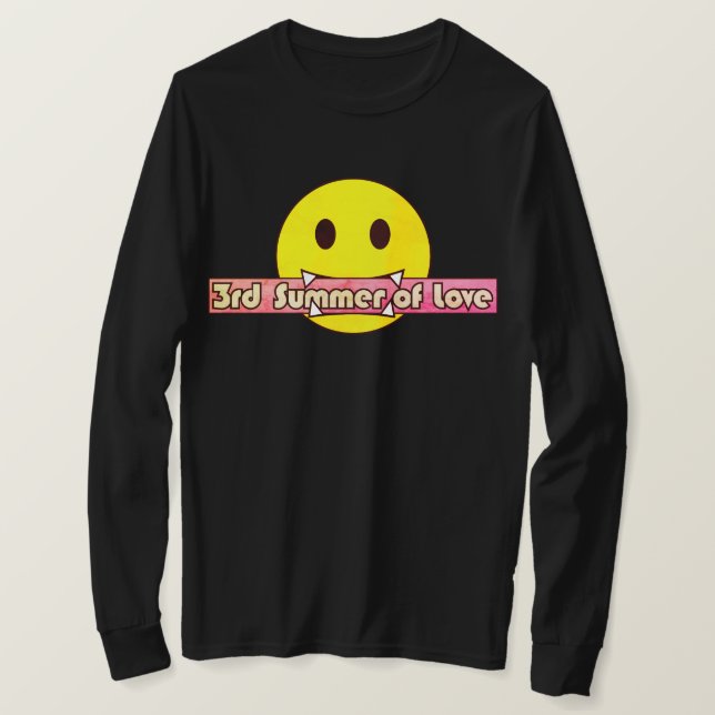 Camiseta 3rd Summer of Love.   OINEIGHTH Tokyo Original (Anverso del diseño)