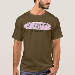 Camiseta 3rd Third Grade Teacher Back to school T-Shirt