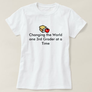 Camiseta 3ro Los profesores del grado cambian el mundo