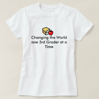 Camiseta 3ro Los profesores del grado cambian el mundo