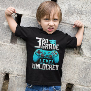 Camiseta 3th Grade Unlocked Gamer Graduation