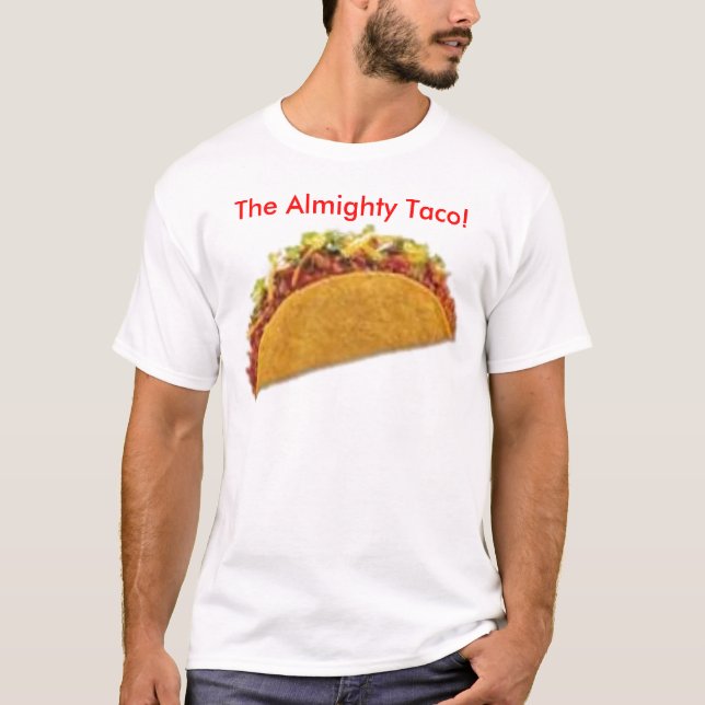 Camiseta ¡3zalora_o, el Taco todopoderoso! (Anverso)