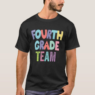 Camiseta 4º Grado De Equipo De Cuarto Grado De Vuelta A Mae