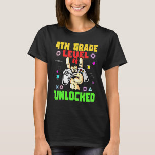 Camiseta 4º Grado Desbloqueados Jugadores De Camisas De Vue