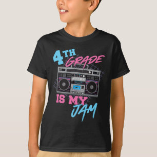 Camiseta 4º grado es mi mermelada - profesor de boombox de
