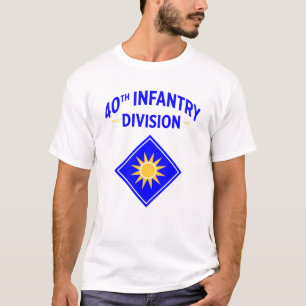 Camiseta 40ª División de Infantería Militar de los Estad