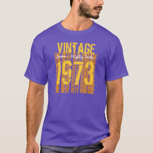 Camiseta 40º regalo de cumpleaños mejor cosecha 1973