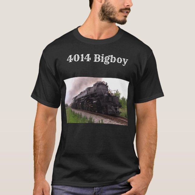 Camiseta 4014 Locomotora de Bigboy (Anverso)