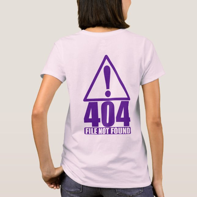 CAMISETA 404 (Reverso)