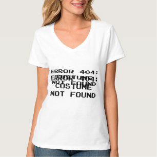 Camiseta 404 Error: no se encontró el código