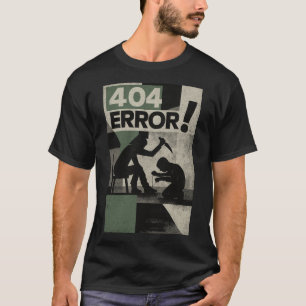 Camiseta 404 Error Psychological Thriller Art