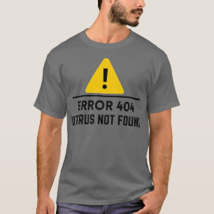 Camiseta 404 Error Uterus No se encontró un regalo de histe