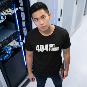 Camiseta 404 No Encontrado Programador Desarrollador Full S