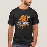 Camiseta 40 años, escuadrón de 40