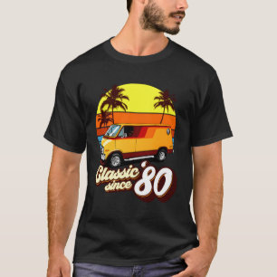 Camiseta 40.ª Boogie Van Desde 1980